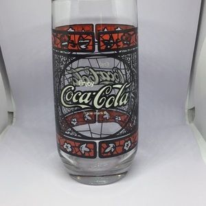 Vintage Coca-Cola Stained Glass